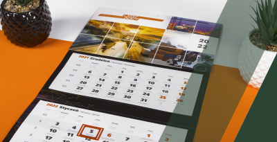 Zamów kalendarz trójdzielny personalizowany i wzmacniaj swoją markę