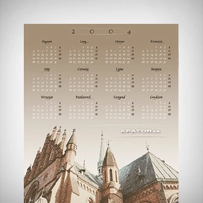 Kalendarz Plakatowy Apator