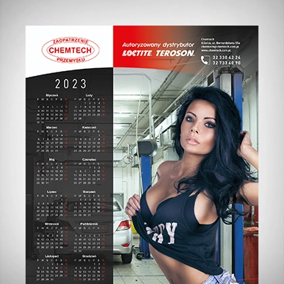 Kalendarz Plakatowy Chemtech