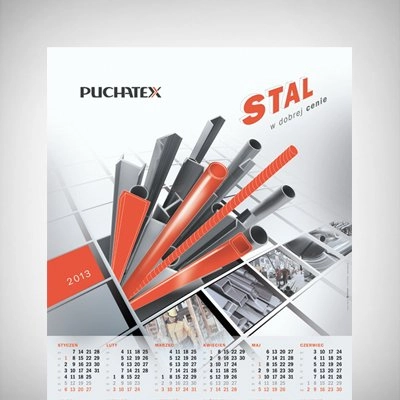 Kalendarz Plakatowy Puchatex