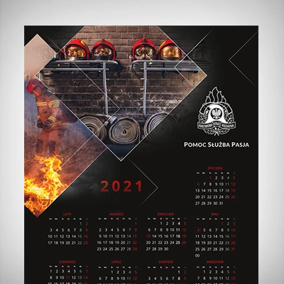Kalendarz Plakatowy Straz Pozarna