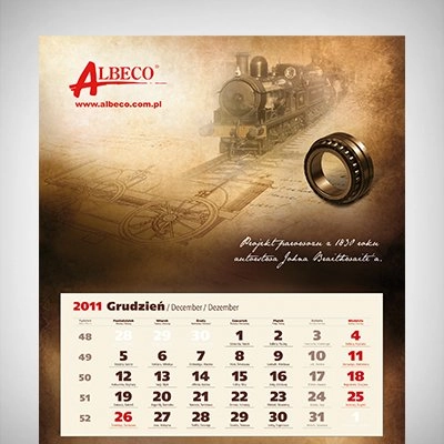 Kalendarz Trojdzielny Albeco2