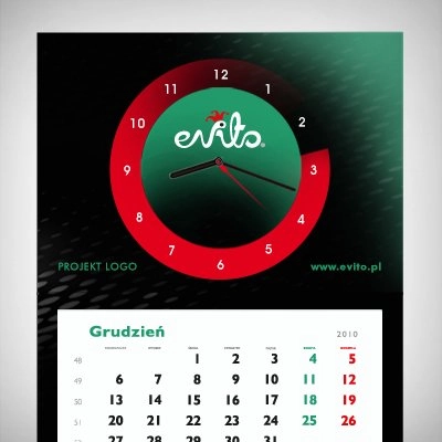 Kalendarz Trojdzielny Evito