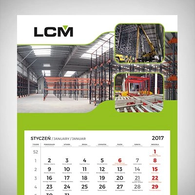 Kalendarz Trojdzielny Lcm