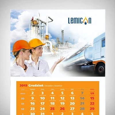 Kalendarz Trojdzielny Lemicon