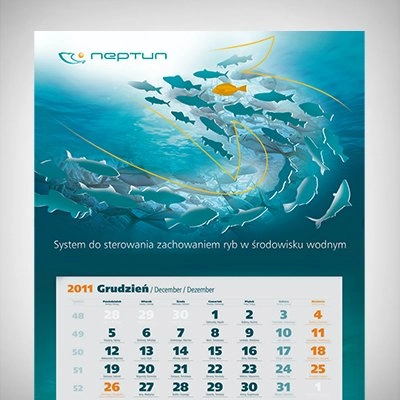 Kalendarz Trojdzielny Neptun
