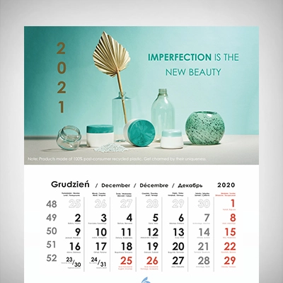 Kalendarz Trojdzielny Pollena2021