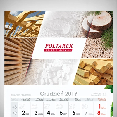 Kalendarz Trojdzielny Poltarex