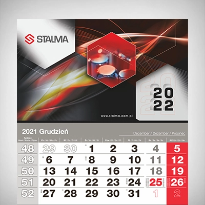 Kalendarz Trojdzielny Stalma